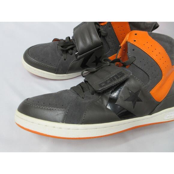 Converse Cons Anarchy High Top Skateboarding Shoes Orange Mens Size 11.5 main image 4